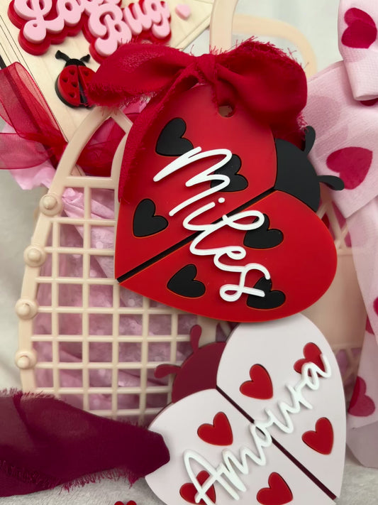 Heart Love Bug Tag